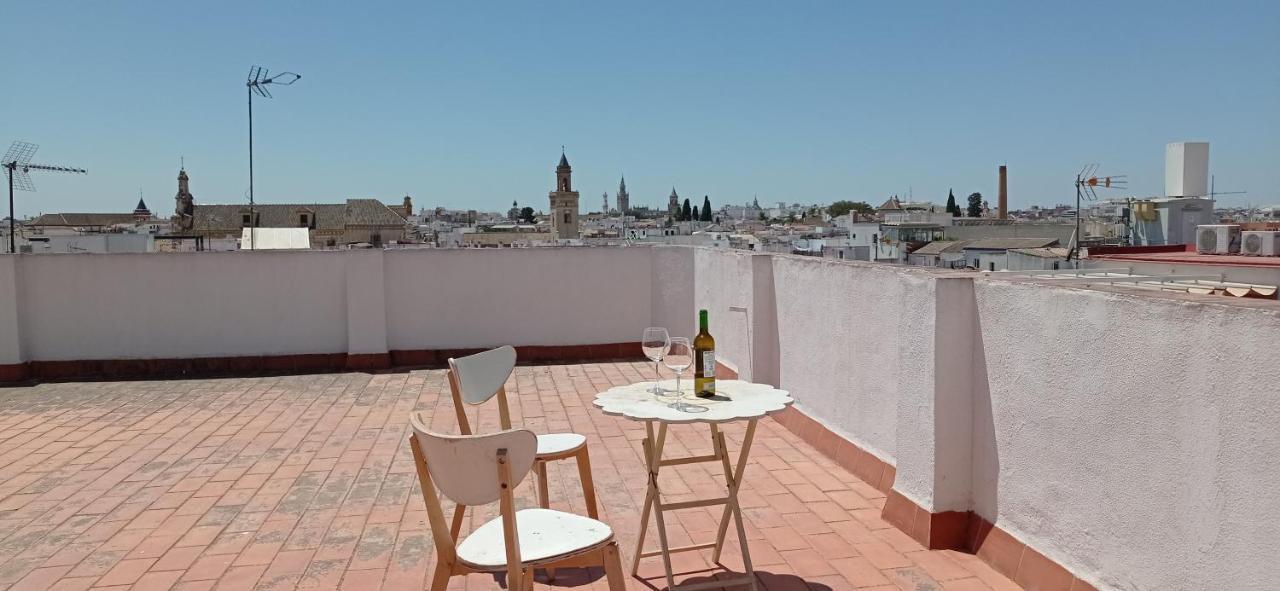 Ferienwohnung Apartamento Casco Historico Con Atico. Sevilla Exterior foto